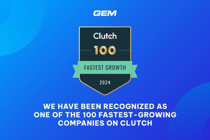 GEM Named to Clutch 100 List of Fastest-Growing Companies for 2024